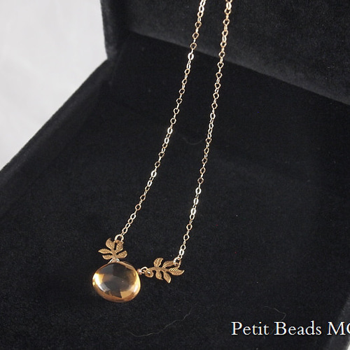 願いが叶う？11月誕生石～宝石質シトリン(AAA-)のマロンの天使の玉子風