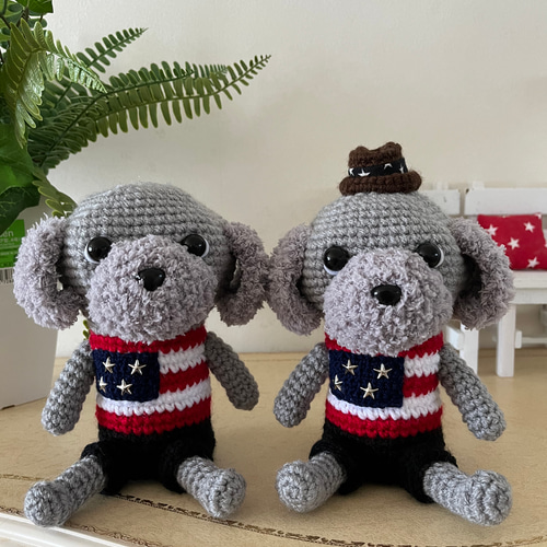 ゴルフ ヘッドカバー トイプードル あみぐるみ れいか 通販