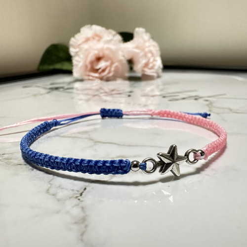 450～ ꒡̈⃝smile オーダー受付中 ミサンガ アンクレット 450～ 粒