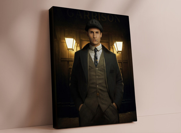 【オーダーメイド】写真からカスタムロイヤルキング天皇皇帝油絵スタイルの肖像画一点物 似顔絵 イラスト彼氏夫の贈り物誕生日 100%