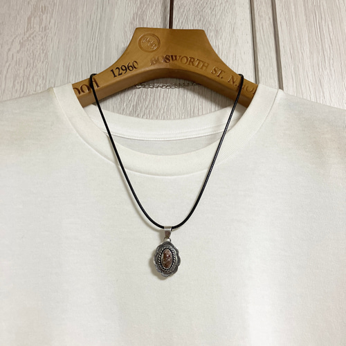 ワイルドホース シルバーネックレス ペンダント#インディアン