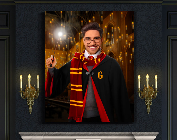 【オーダーメイド】写真からカスタムロイヤルキング天皇皇帝油絵スタイルの肖像画一点物 似顔絵 イラスト彼氏夫の贈り物誕生日                                     彼または彼女へのユニークなカスタムギフトをお探しですか? パーソナ Y1237827178(9555円)