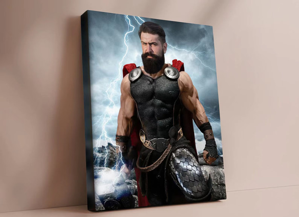 【オーダーメイド】写真からカスタムロイヤルキング天皇皇帝油絵スタイルの肖像画一点物 似顔絵 イラスト彼氏夫の贈り物誕生日 100%