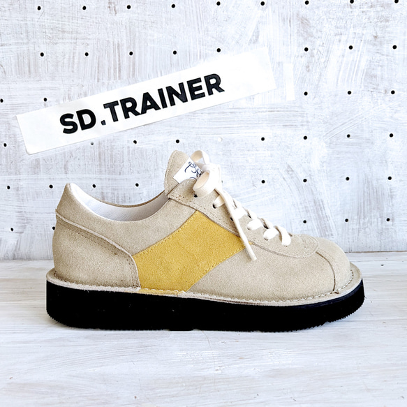 SD.Trainer●ベージュ×マスタード 5枚目の画像