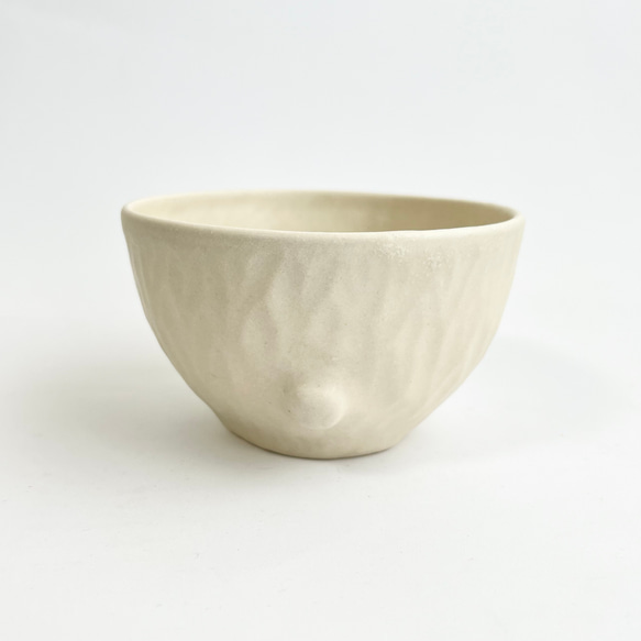 【受注生産】白くまの茶碗 4枚目の画像