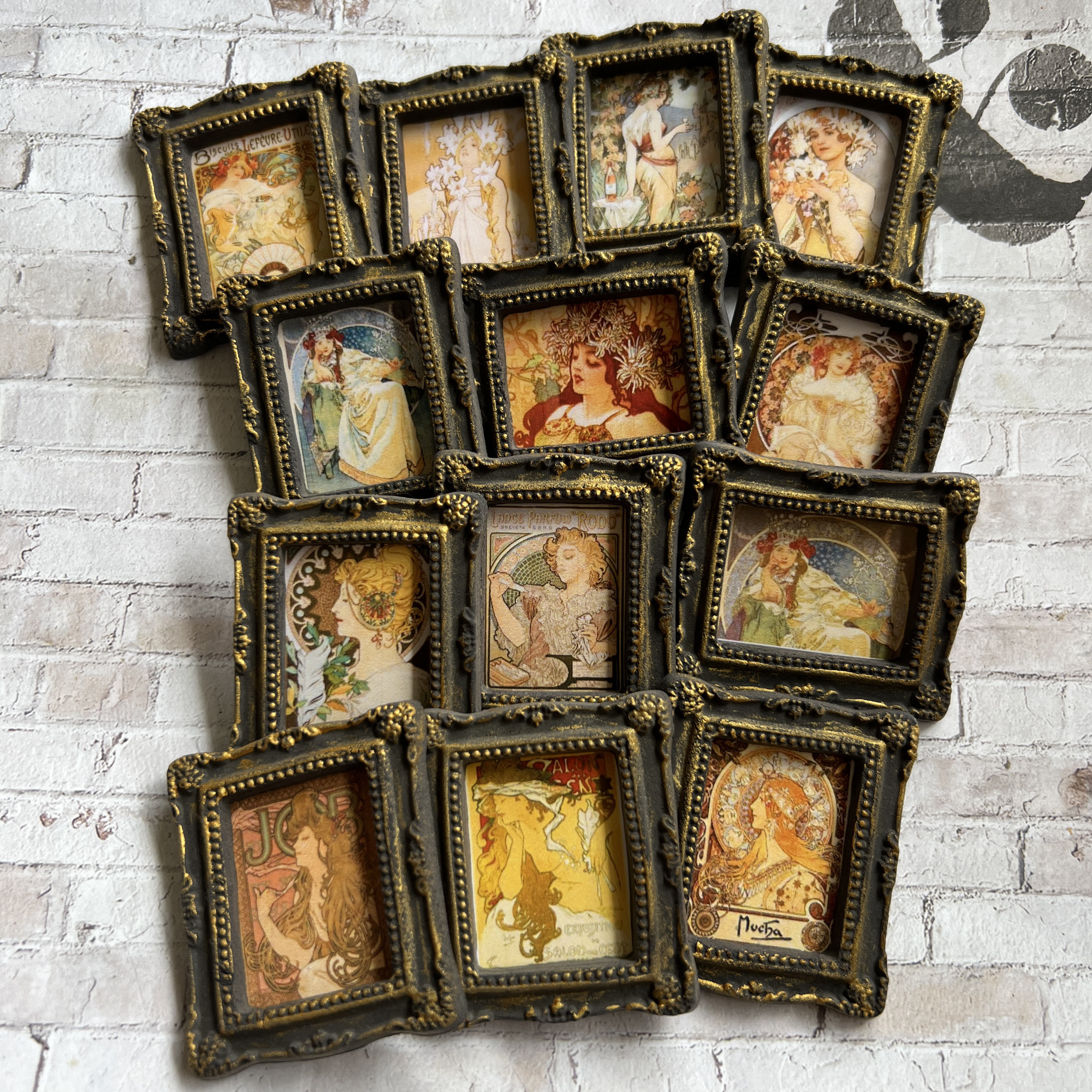 アンティーク ナポレオン ミニチュア絵画 アンティーク ナポレオン