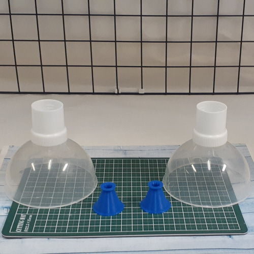 メダカの餌 ゾウリムシ 種水 分離器 青 ロートとセット