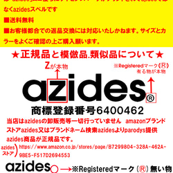 ［azides/袖プリント(大)ロンT］5.6ozアジデスTシャツ パロディ 長袖 おもしろ 面白い プレゼント 8枚目の画像