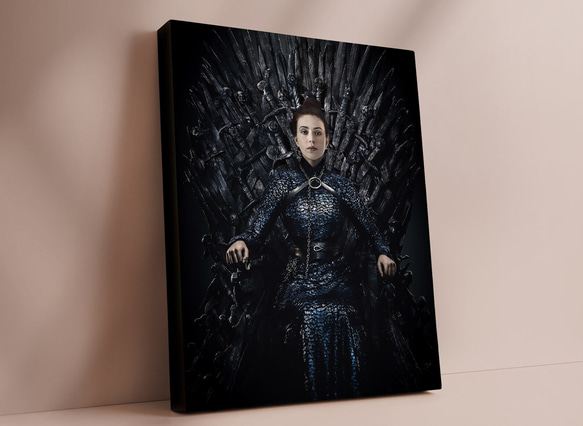 【オーダーメイド】写真からカスタムロイヤルキング天皇皇帝油絵スタイルの肖像画一点物 似顔絵 イラスト彼氏夫の贈り物誕生日 100%