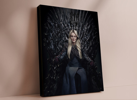 【オーダーメイド】写真からカスタムロイヤルキング天皇皇帝油絵スタイルの肖像画一点物 似顔絵 イラスト彼氏夫の贈り物誕生日 100%