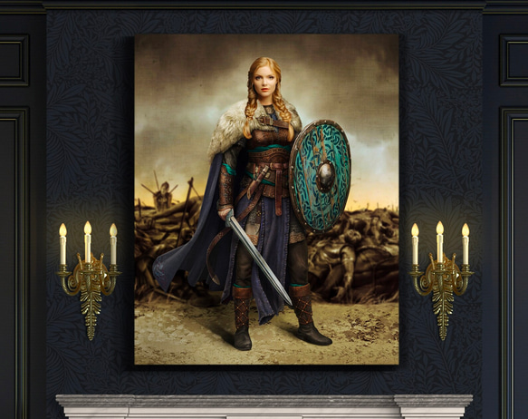 【オーダーメイド】写真からカスタムロイヤルキング天皇皇帝油絵スタイルの肖像画一点物 似顔絵 イラスト彼氏夫の贈り物誕生日 100%