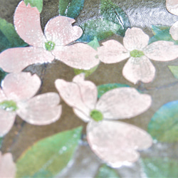 ＜creema限定＞浅盛り鉢　花水木（ハナミズキ） 4枚目の画像