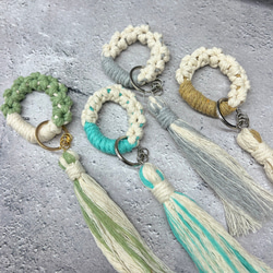 マクラメ キーリング のおすすめ人気通販｜Creema(クリーマ) 国内最大