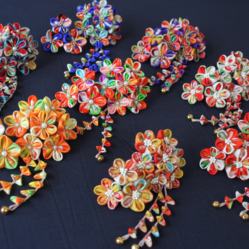 まとめページ】アンティーク着物 つまみ細工☆髪飾り☆七五三☆卒業式