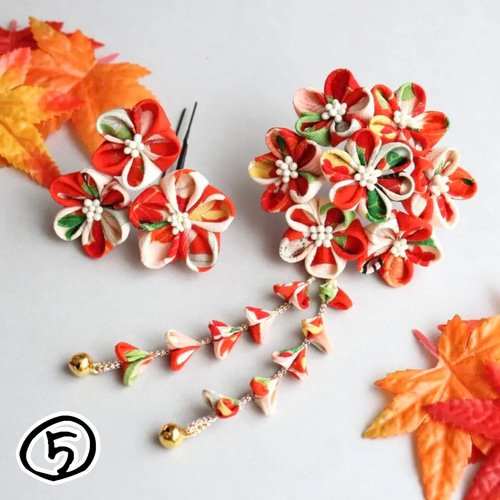 まとめページ】アンティーク着物 つまみ細工☆髪飾り☆七五三☆卒業式