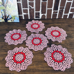 レース、糸 コースター のおすすめ人気通販｜Creema(クリーマ) 国内