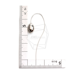ERG-2463-R【2件】弧形板鉤耳環 第5張的照片