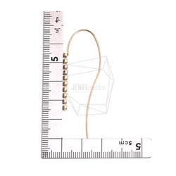 ERG-2464-G【2個入り】カーブプレートフック,Curved Plate Hook Earring 5枚目の画像
