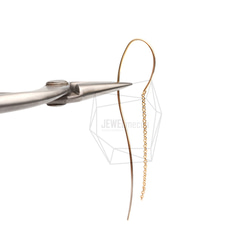 ERG-2466-G【2個入り】カーブプレートフック,Curved Plate Hook Earring 4枚目の画像