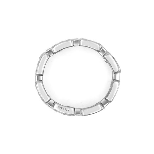 ブロックチェーンエタニティリング R0726（4週間発送） 指輪
