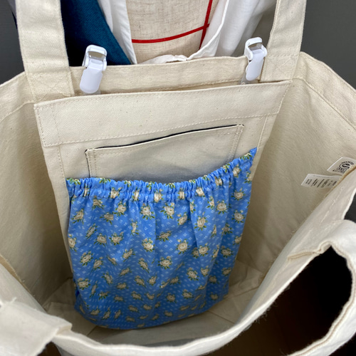 後付けポケット【トートバッグ専用・長財布が入る大きめサイズ