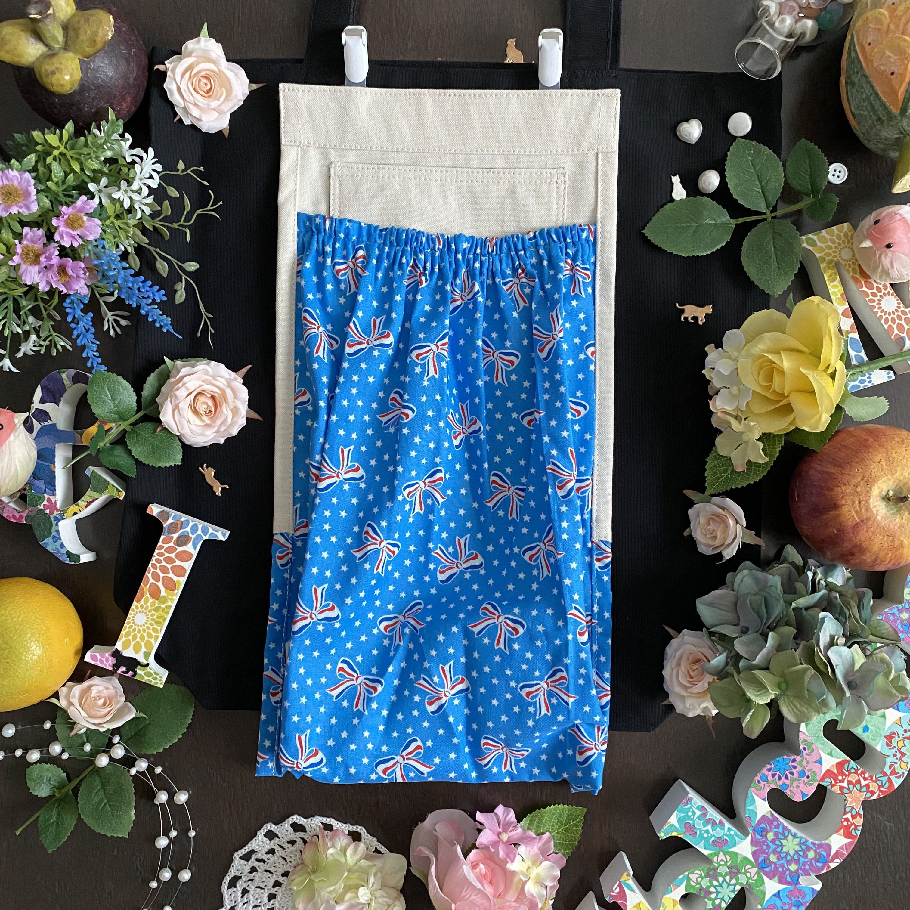 後付けポケット【トートバッグ専用・長財布が入る大きめサイズ