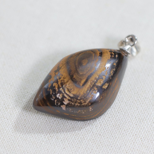 ボルダーオパール　ペンダントトップ ボルダーオパール ペンダントトップ 24mm ［a042］ ペンダントトップ