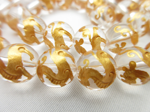 カービング】高品質マダガスカル産ローズクォーツ「願い龍」-6 最高