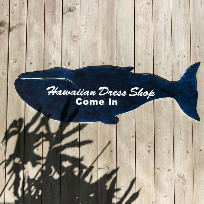 クジラの特大看板　送料無料