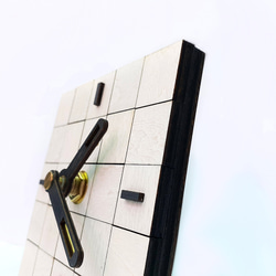 手作りの木製クリエイティブ置き時計 [Wood Together - Erwumu] 7枚目の画像