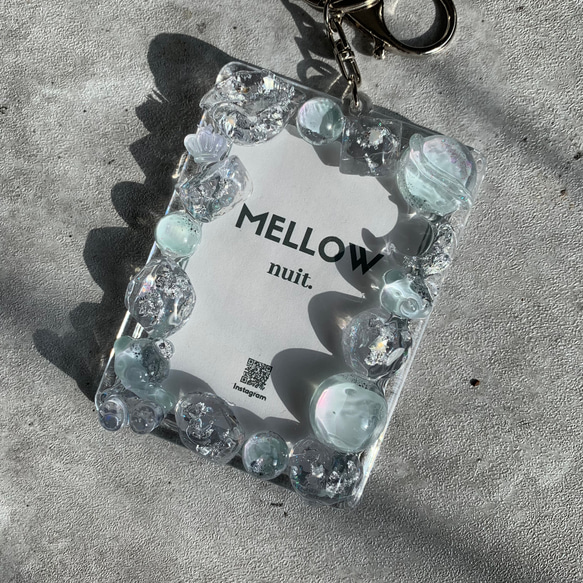 PLAVE ノア キーリング トレカ B8トレカキーホルダー】硬質ケース 『clear』no. 207 透明