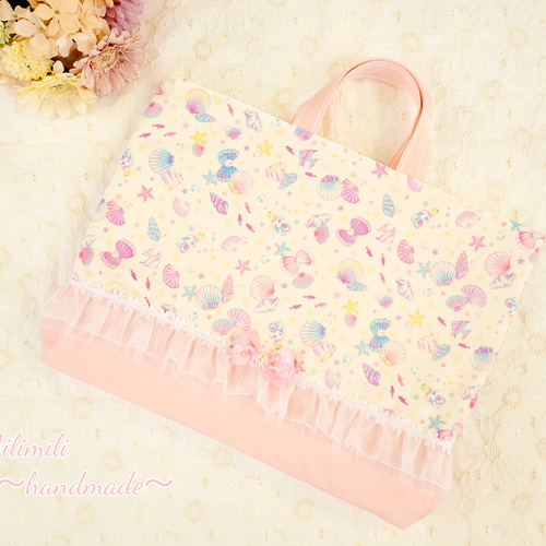 レッスンバッグ 手提げ 通園カバン 通学カバン 女の子 ハンドメイド