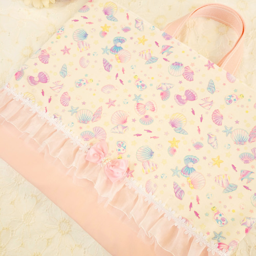 レッスンバッグ 手提げ 通園カバン 通学カバン 女の子 ハンドメイド