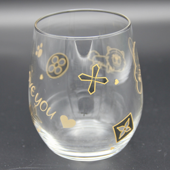 ぽっちゃりグラス　DG01 3枚目の画像