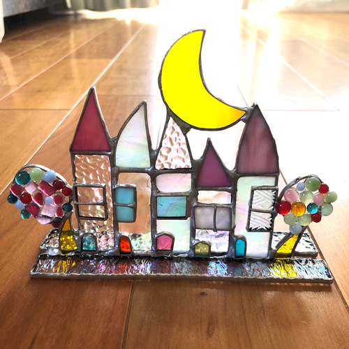 ✴︎新作✴︎オーロラHOUSEシリーズ ピンク☆ステンドグラス