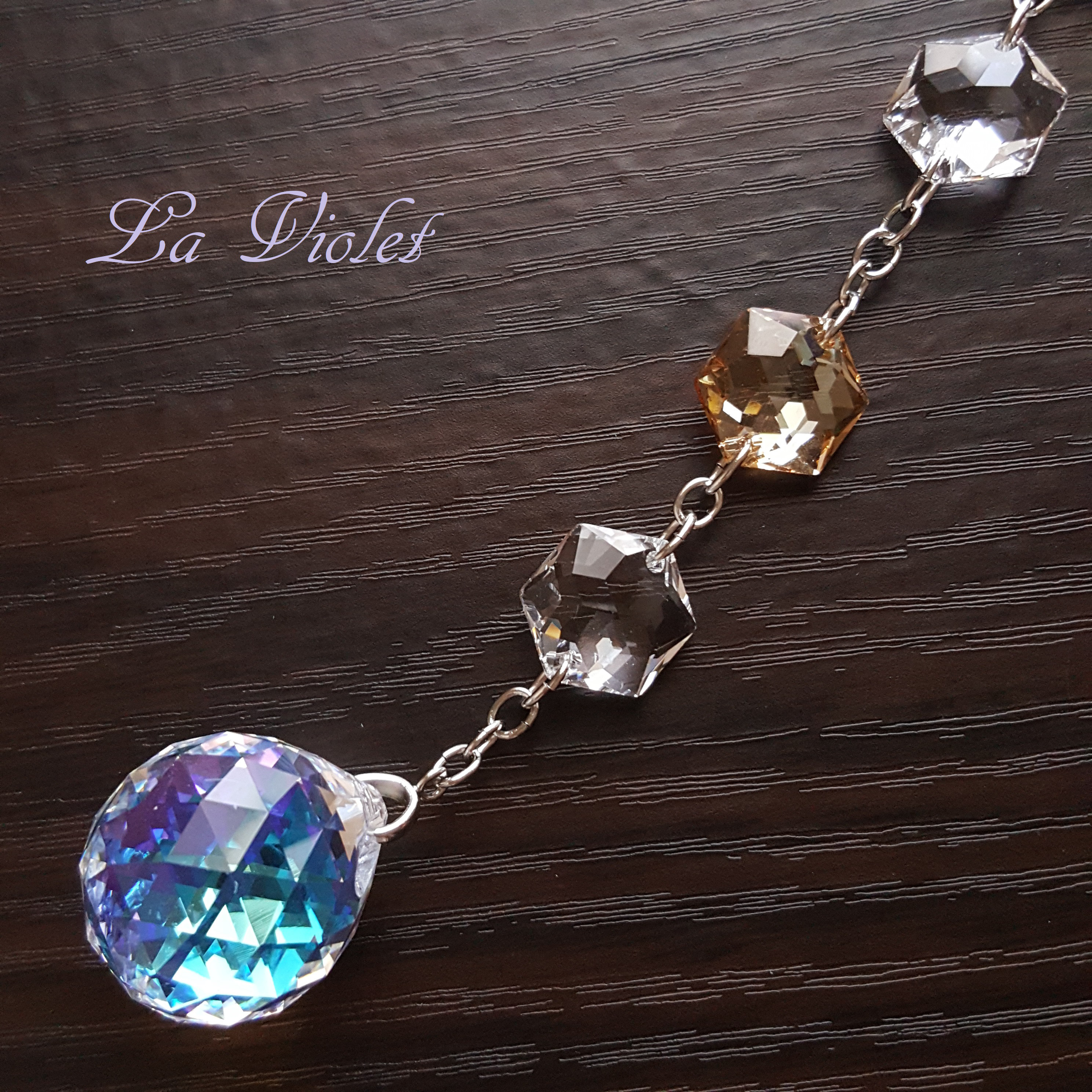 サンキャッチャー/シャンパンゴールド～スワロ使用