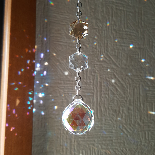 kumaさん様3点お纏めページ...✩.*˚SWAROVSKIサンキャッチャー お部屋サンキャッチャー：お得な3本セット