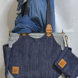 男女兼用☆岡山デニム☆リュックorワンショルダーバッグ 男女兼用☆岡山デニム☆リュックorワンショルダーバッグ 男女兼用