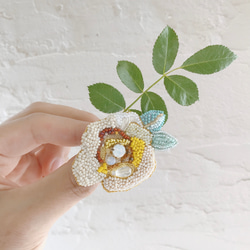 Vintage Beads & Embroidery Bag（ヴィンテージ ローズ刺繍入り