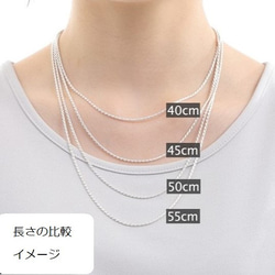 ✦再販まつり2026【14kgf】極小2㎜　細い　天然石アフリカンターコイズのネックレス　お守りアクセサリー（JS８） 11枚目の画像