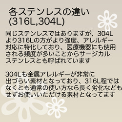 【10個～】24KGP　ステンレス304L　ポストピアス　丸玉カン付き/ゴールド/A-4-2 5枚目の画像