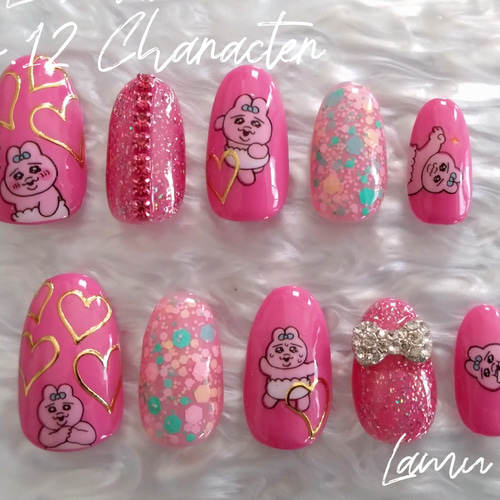 お急ぎ便B♥ まつ毛様 ネイルチップ 量産型 ちゅるんネイル スナ系 オタク お急ぎ便B♥ まつ毛様 ネイルチップ 量産型 ちゅるんネイル スナ