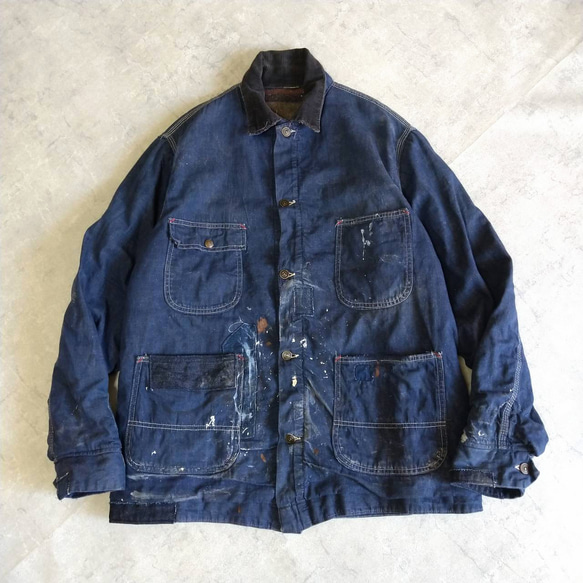 美品！SEARS デニムカバーオール対戦ヴィンテージ好きに