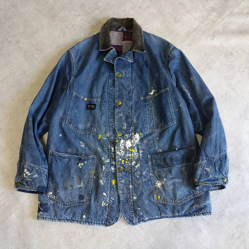 パッチワークリペア ビンテージ 50s~60s oshkosh デニム パッチワークリペア ビンテージ 50s~60s oshkosh デニム