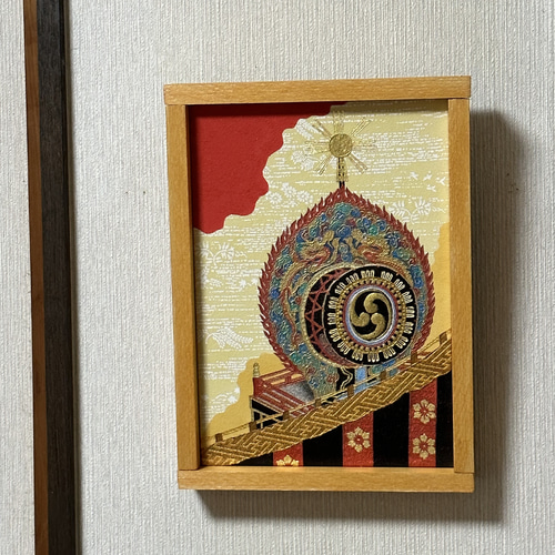 火焔太鼓(金彩アート)一品限り 絵画 キンサイアート 通販｜Creema 