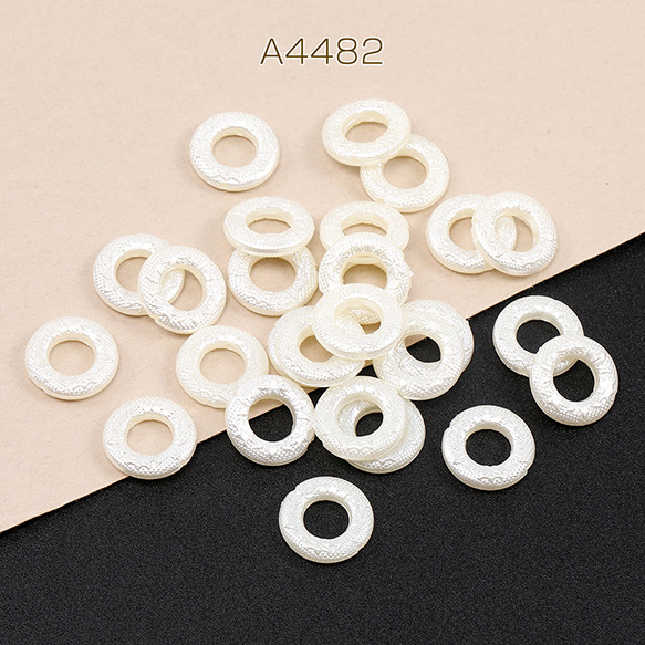 A4482  120個  アクリルビーズ サークル 17mm  3X（40ヶ） 1枚目の画像