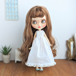 943※ブライスアウトフィット※ガーゼのノースリーブピンタック