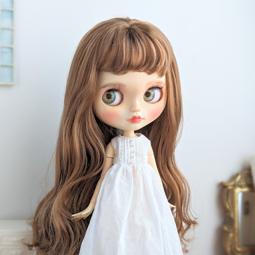 943※ブライスアウトフィット※ガーゼのノースリーブピンタック