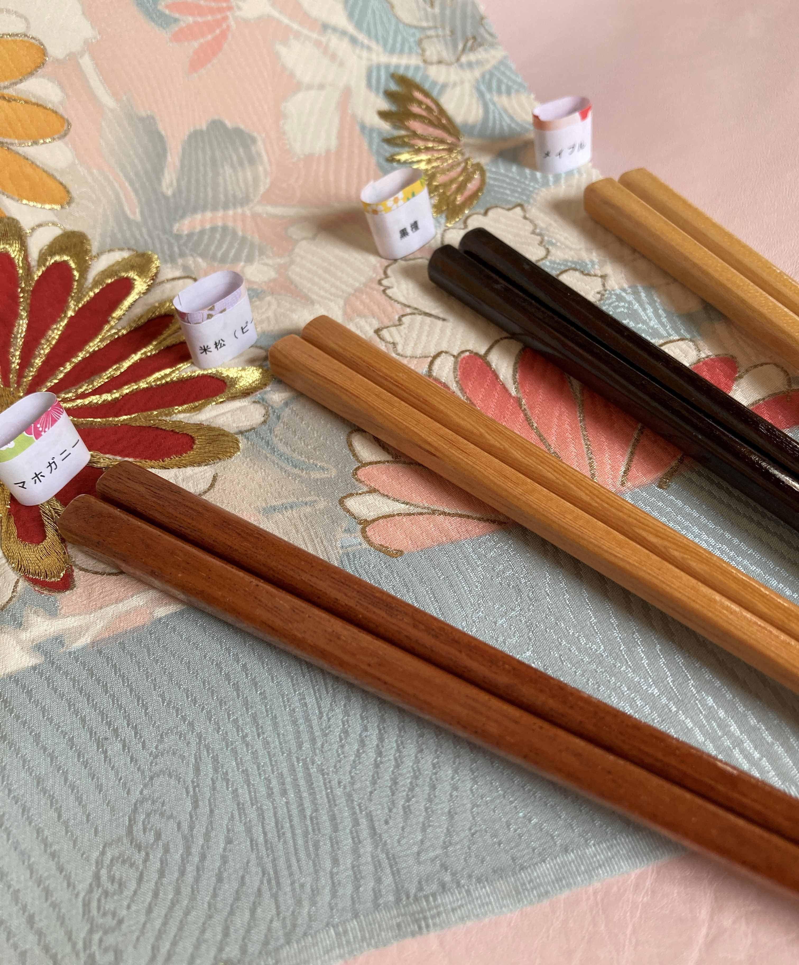 【新年は銘木箸で】世界をめぐる銘木シリーズ　銘木箸　お楽しみ袋★花
