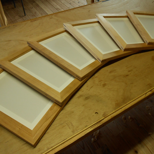 ☆木製フォトフレーム額（ポストカードサイズ） フォトフレーム・写真